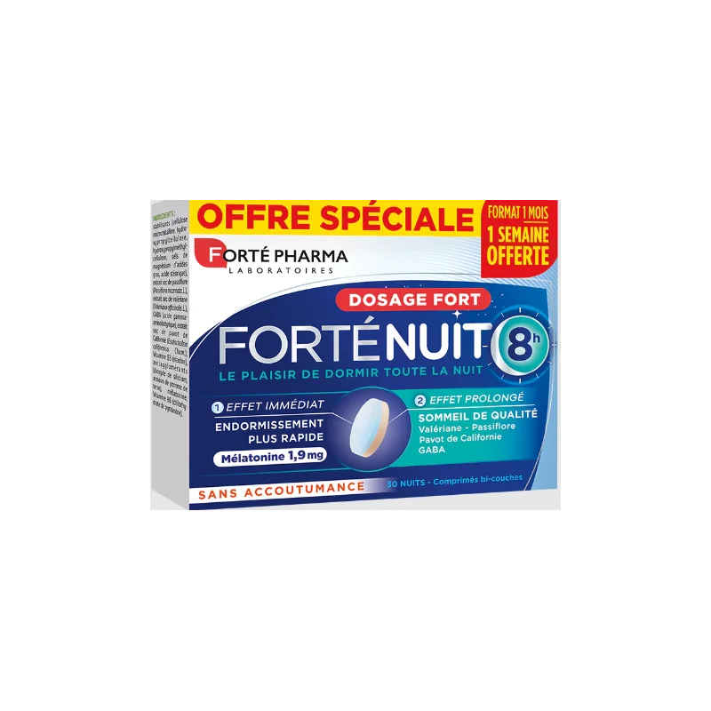 Forte Pharma Forte Nuit 8h 30 Comprimes