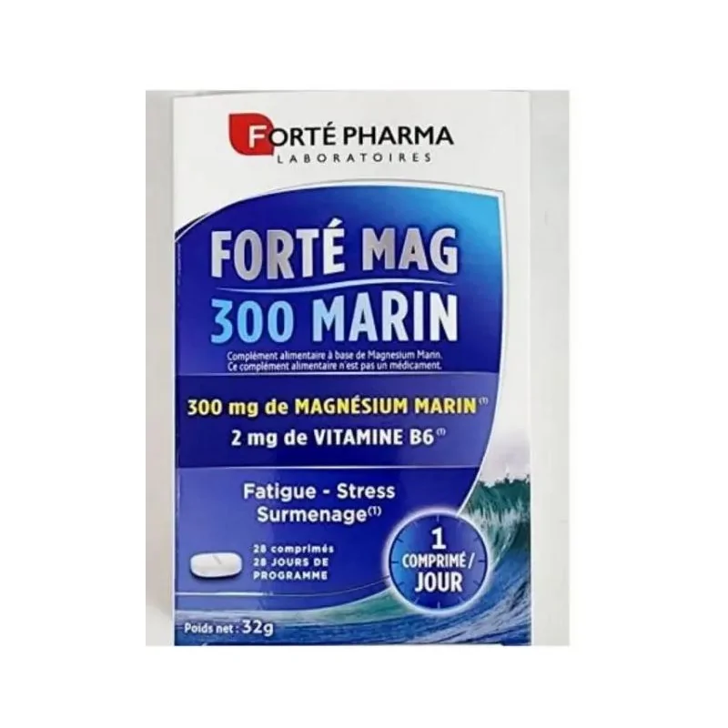 Forté Pharma Magné 300 Marin – 28 Comprimés