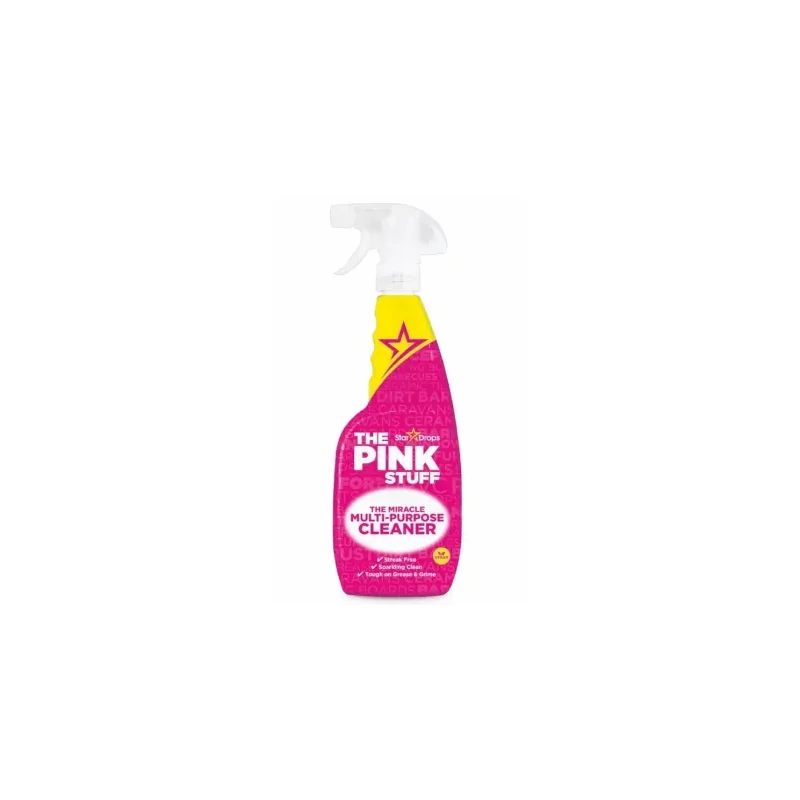 The Pink Stuff Multi Purpose Cleaner Spray 750 ml – Nettoyant Multi-Usages Ultra Efficace