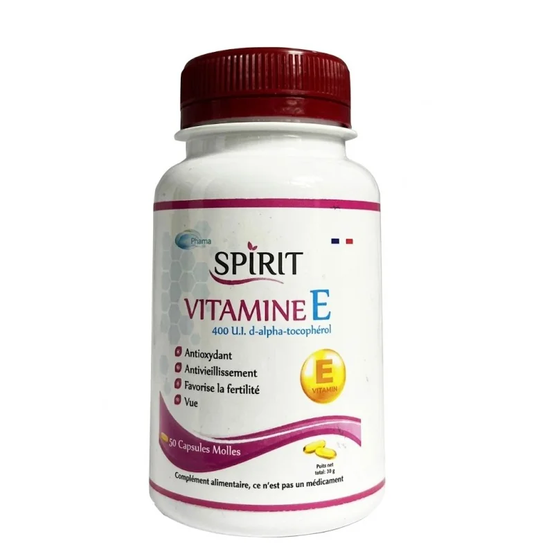 Spirit Vitamine E 50 Capsules