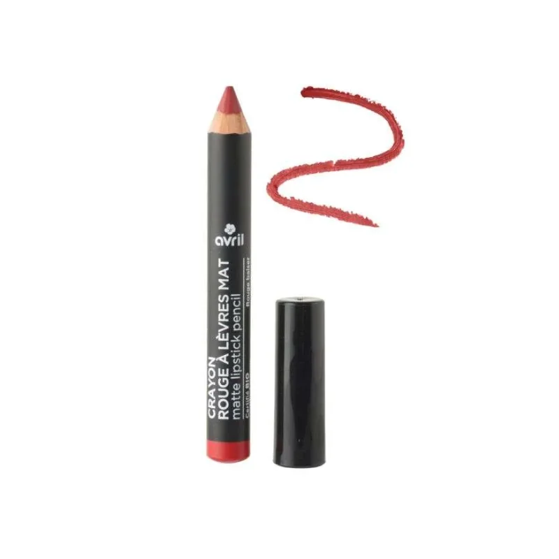 AVRIL CRAYON ROUGE A LEVRES MAT Rouge baiser