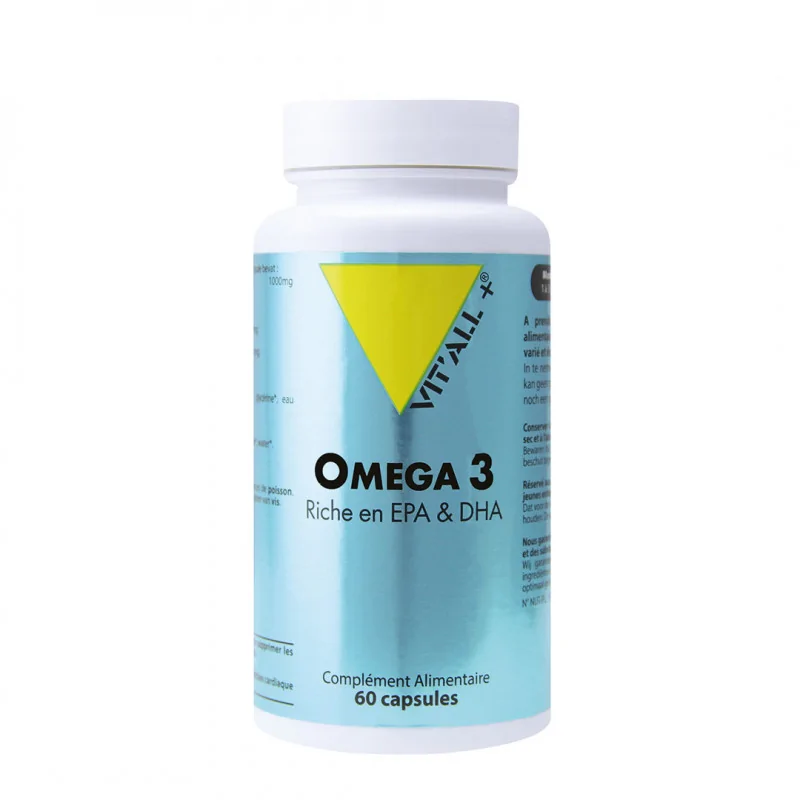 VIT’ALL+ Oméga 3 60 Capsules