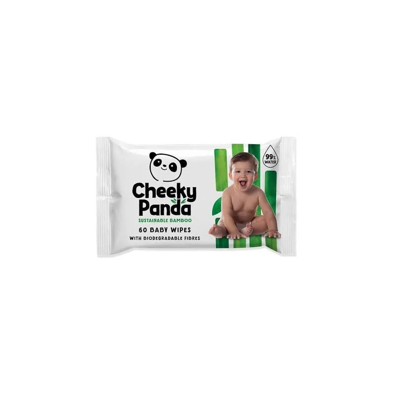 The Cheeky Panda LINGETTES BEBE 60U