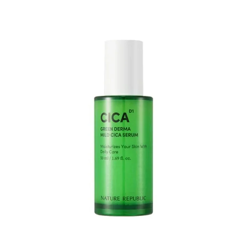 NATURE REPUBLIC CICA GREEN DERMA MILD CICA SERUM 50 ML