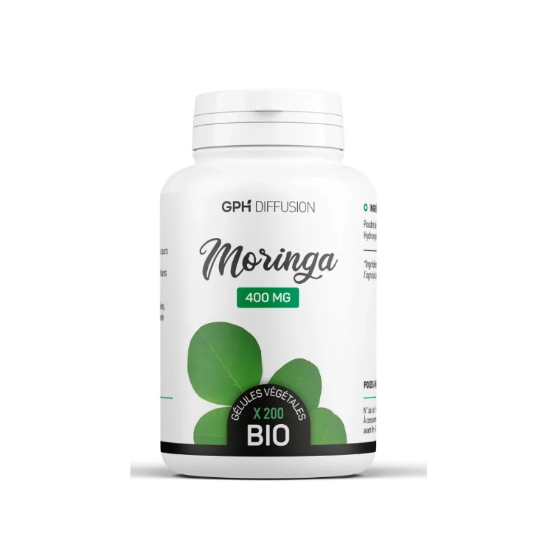 GPH DIFFUSION MORINGA OLEIFERA BIO - 200 GELULES