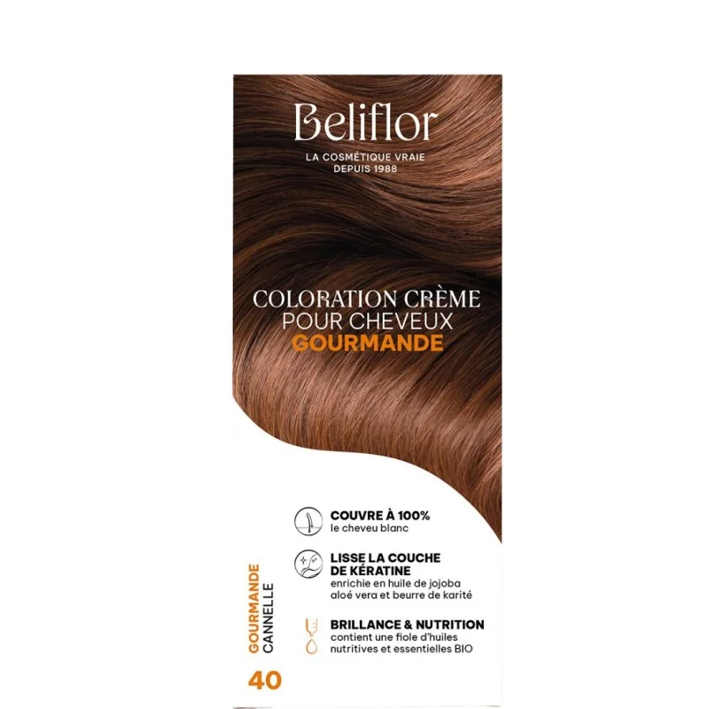 Beliflor UNIDOSE N° 40 COULEUR GOURMANDE CANNELLE 120ml