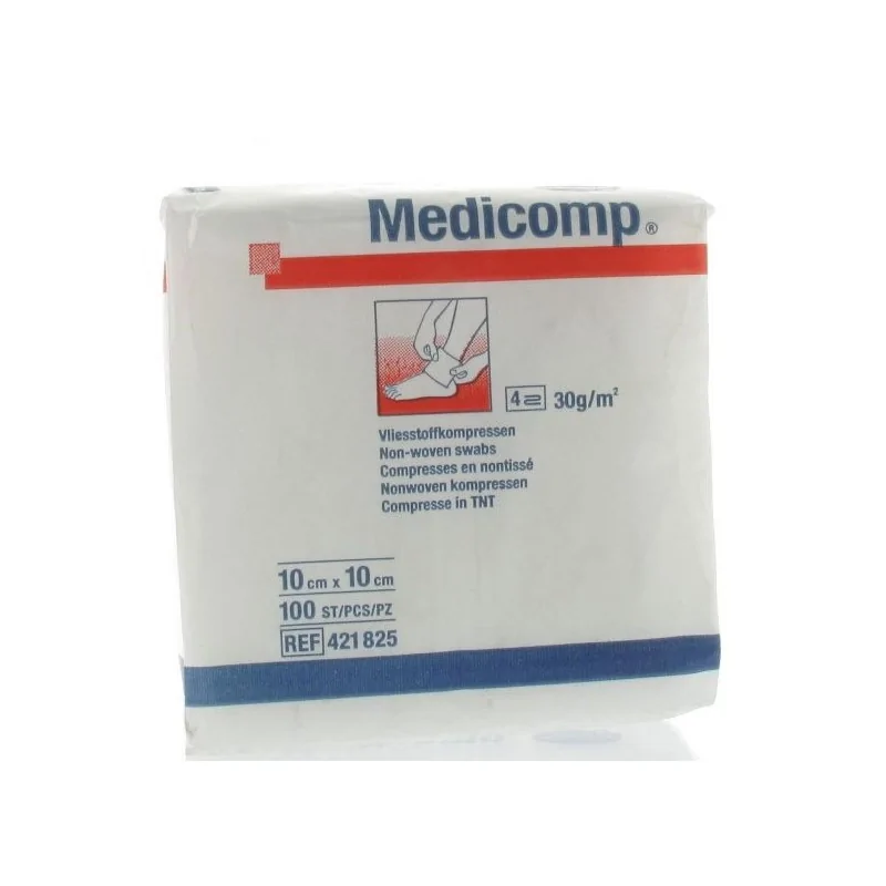 Hartmann Medicompresses 10*10cm 100/Boite