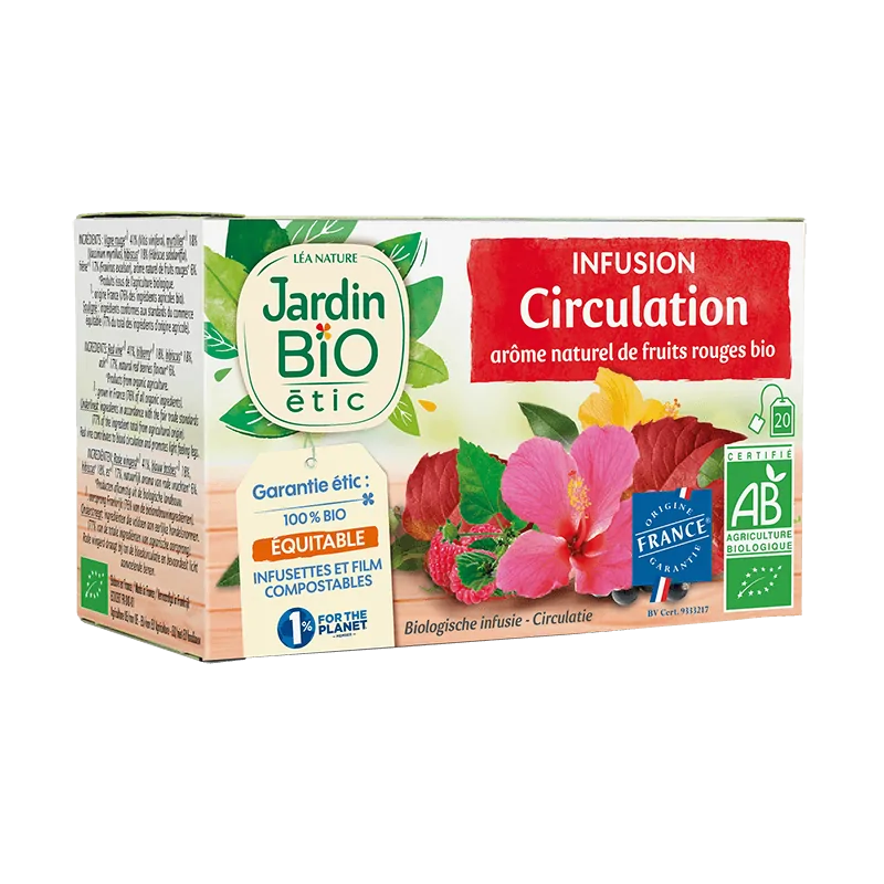 JARDIN BIO CIRCULATION SANGUINE VIGNE ROUGE 30G