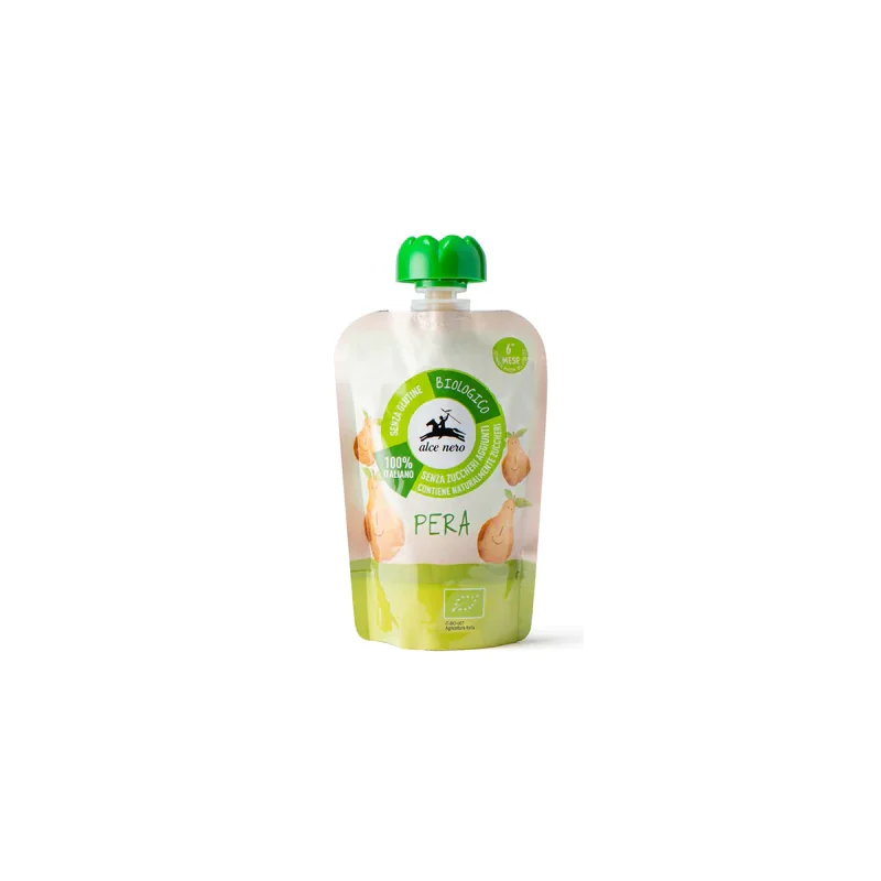 ALCE NERO PUREE POIRE 100G