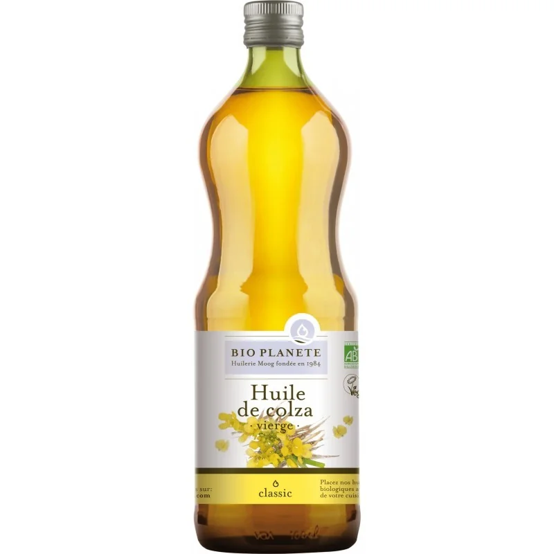 Bio Planète Huile de Colza Vierge 1L
