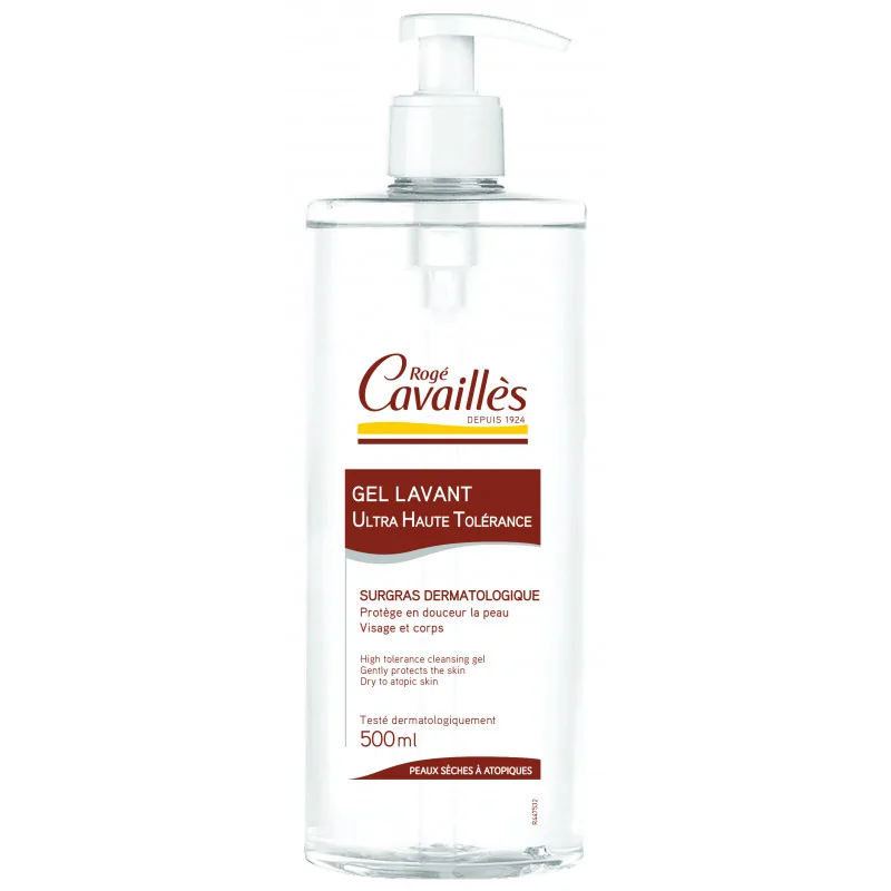 ROGE CAVAILLES DERMO-U.H.T. GEL LAVANT SURGRAS 500 ML