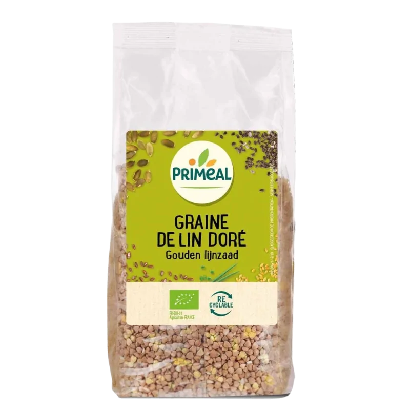 Primeal Graines de lin dore 250g