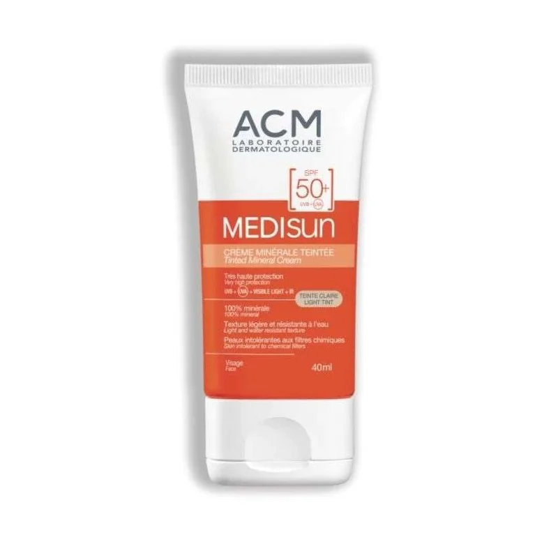 ACM MEDISUN CREME MINERAL TEINTE CLAIRE 40 ML