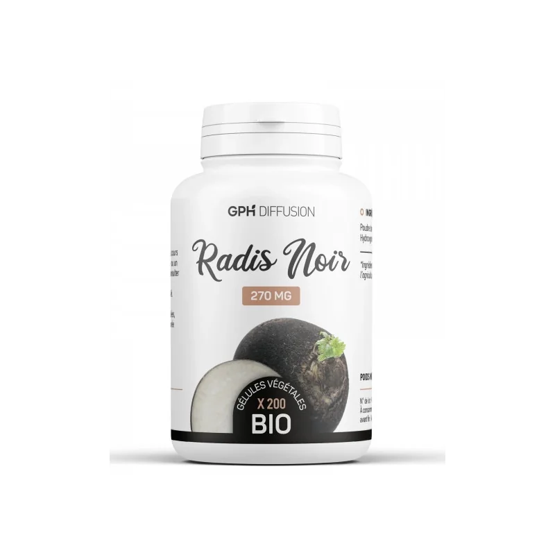 GPH DIFFUSION RADIS NOIR Bio 200 gélules