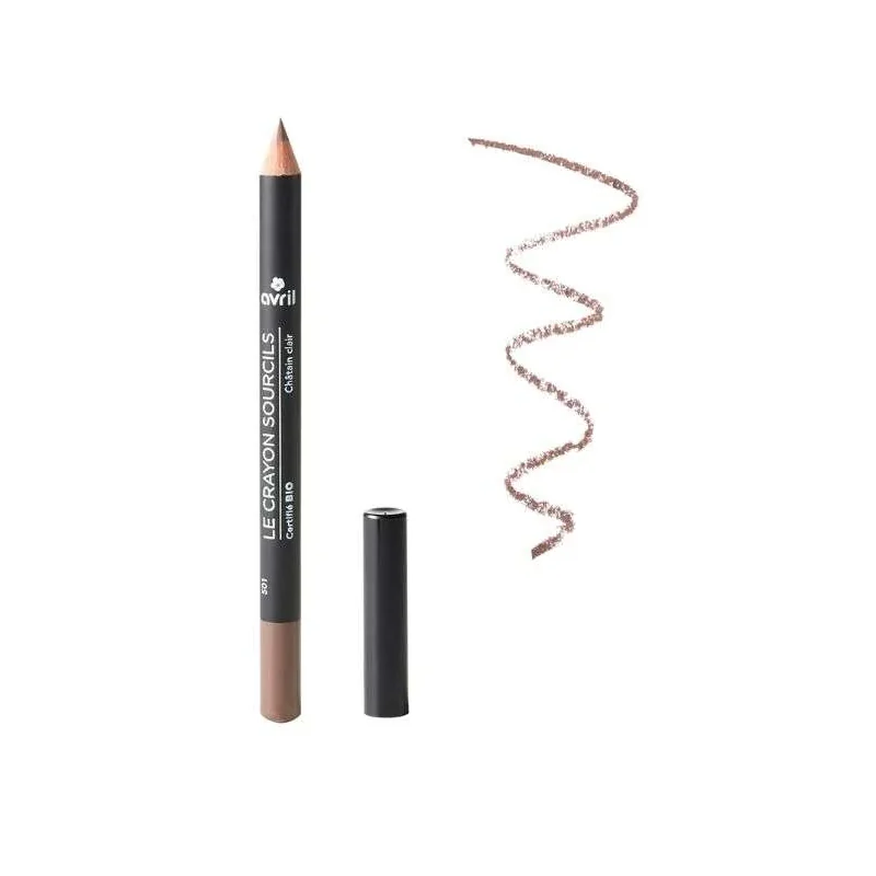 AVRIL CRAYON SOURCILS BIO Châtain clair