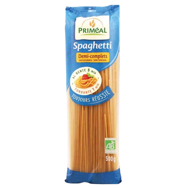Primeal Spaghetti Demi-complètes 500G