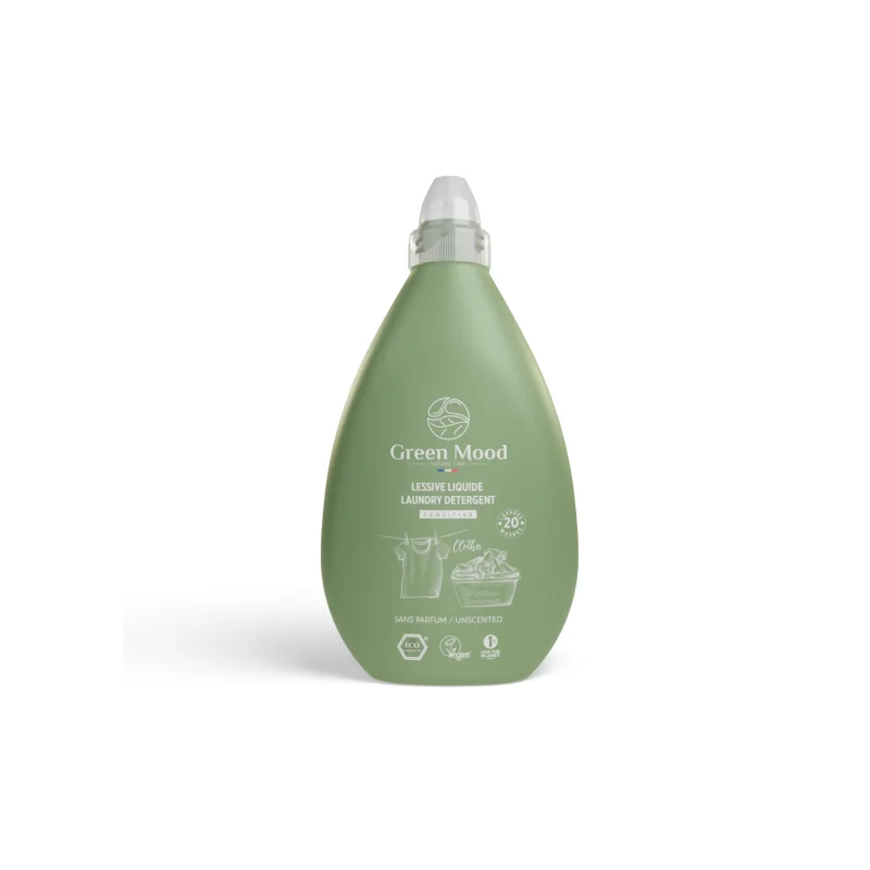 GREEN MOOD LESSIVE LIQUIDE SENSITIVE 1000ML