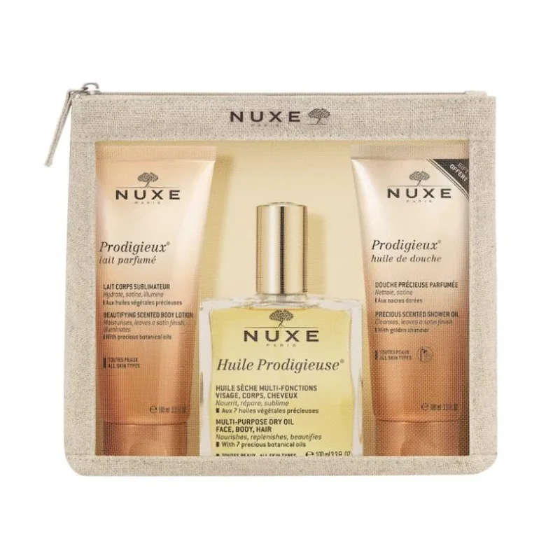 NUXE PRODIGIEUX TROUSSE TRAVEL BEAUTIFUL
