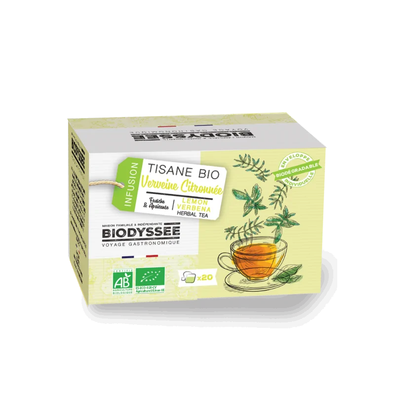 BIODYSSEE TISANE VERVEINE CITRONNEE 20x1,5G