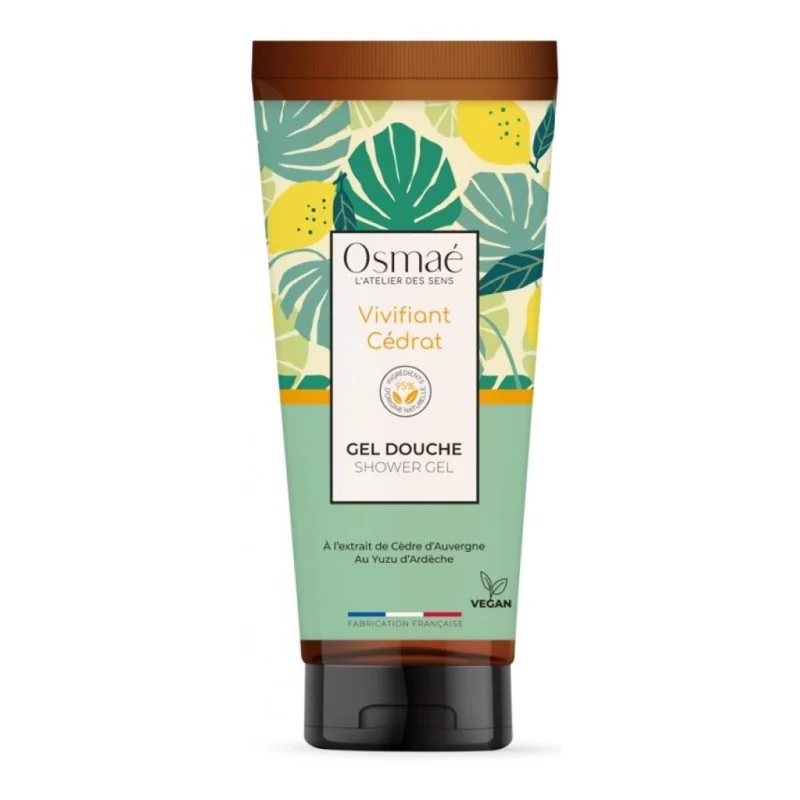 OSMAE Gel douche Vivifiant Cédrat 200 ml