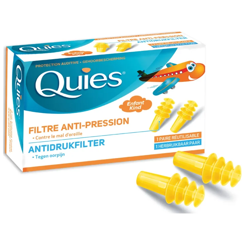QUIES AVION ENFANT BTE 2 UNITÉS