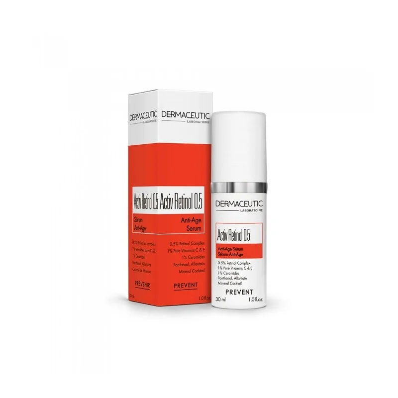 DERMACEUTIC ACTIV RETINOL 0.5 SERUM ANTI AGE AVANT 45 ANS 30 ML