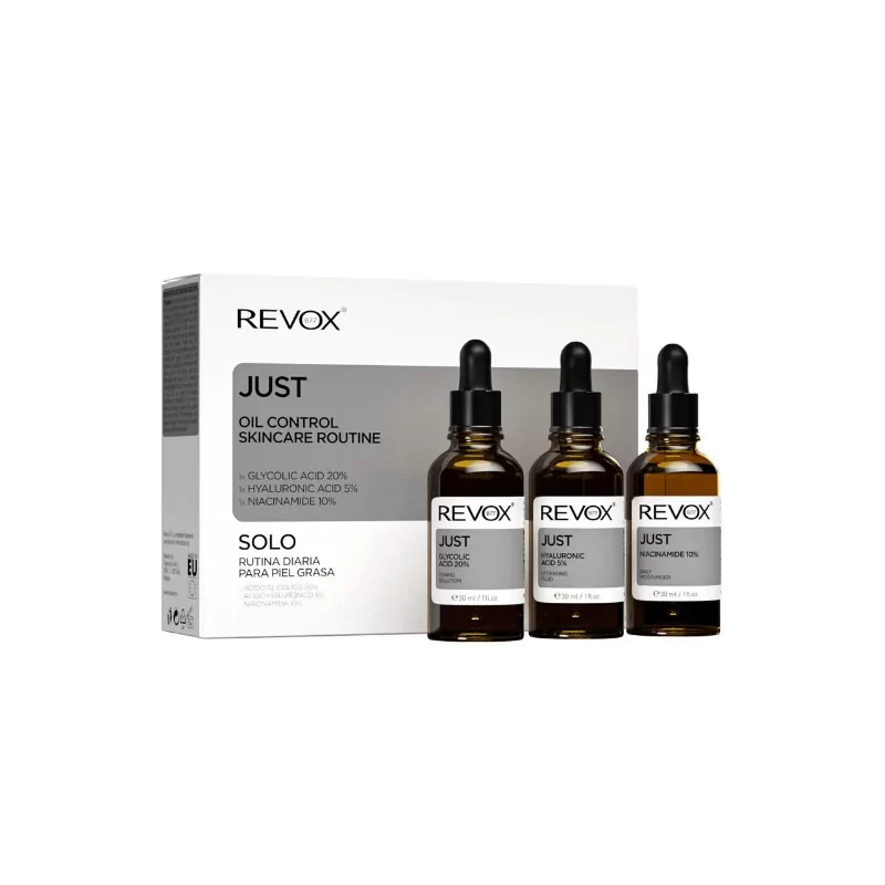 REVOX B77 JUST Routine de Soins de la Peau pour le Contrôle du Sébum 3*30ml