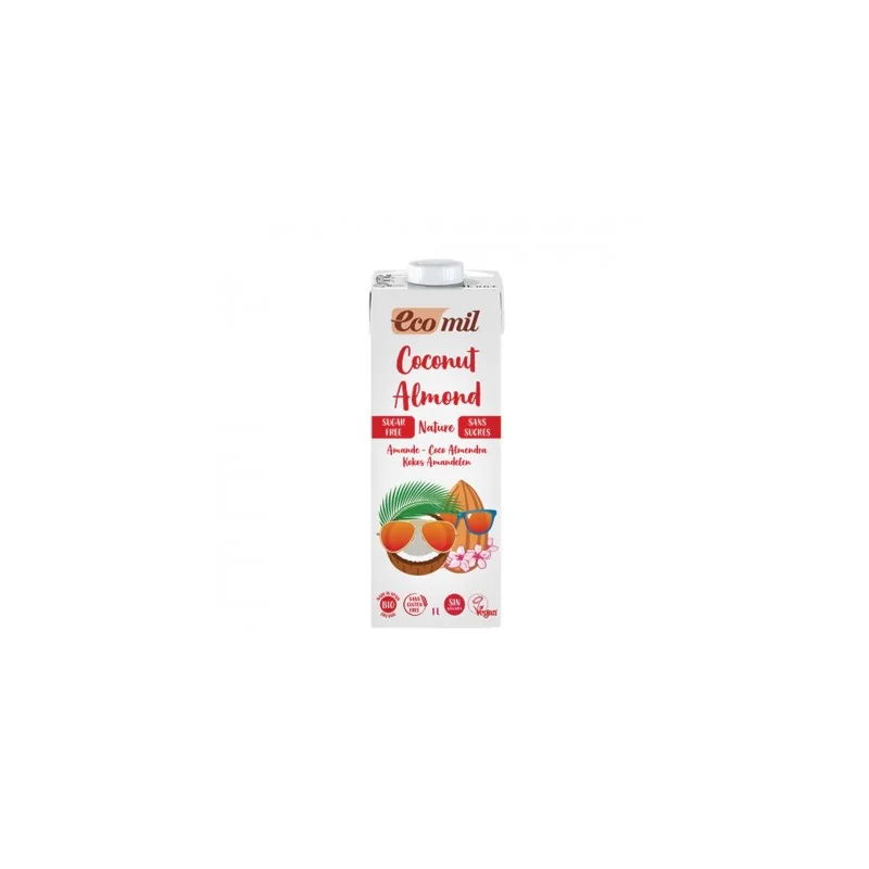 ECOMIL BOISSON D'AMANDE COCO 1L
