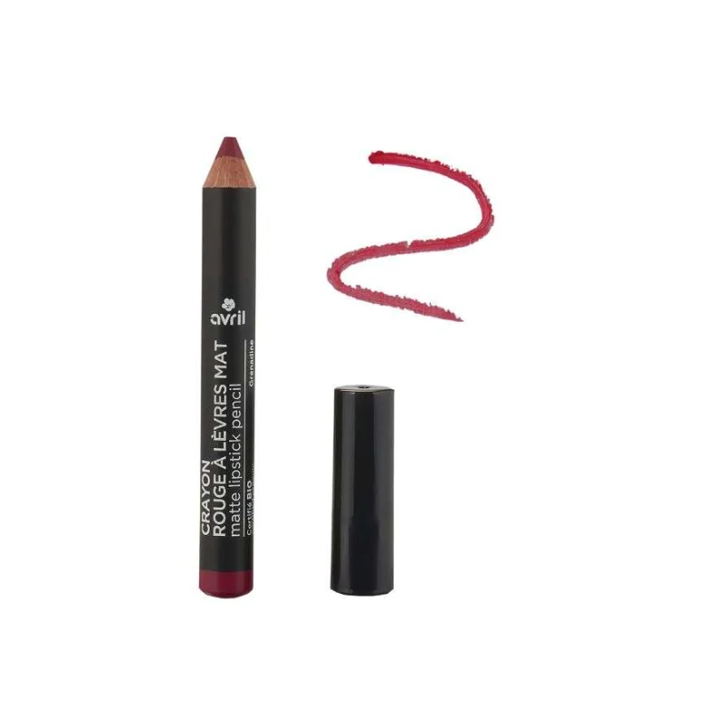 AVRIL CRAYON ROUGE A LEVRES MAT GRENADINE