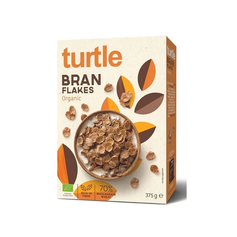 Turtle BRAN FLAKES BIO 375G
