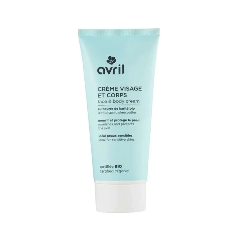 AVRIL CREME VISAGE ET CORPS AU BEURRE DE KARITE 200 ML