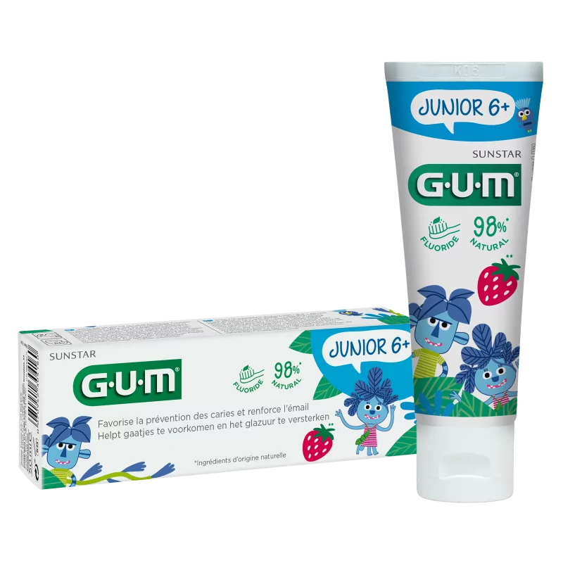 GUM DENTIFRICE JUNIOR 6+ 50 ML