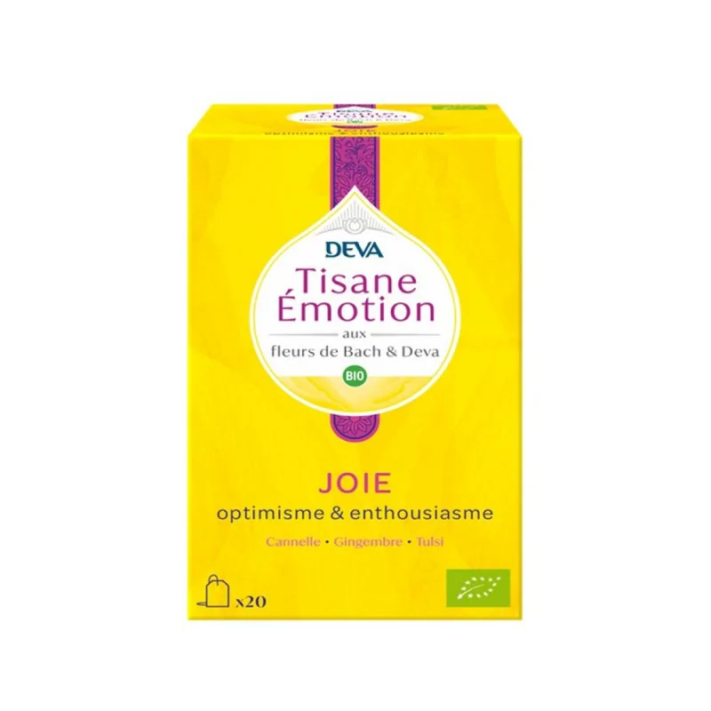 DEVA Tisane Emotion Joie Optimisme & Enthousiasme 20 Sachets