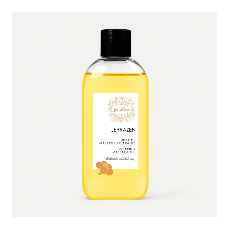 JERRAFLORE JERRA ZEN 100ml Huile De Massage Relaxante