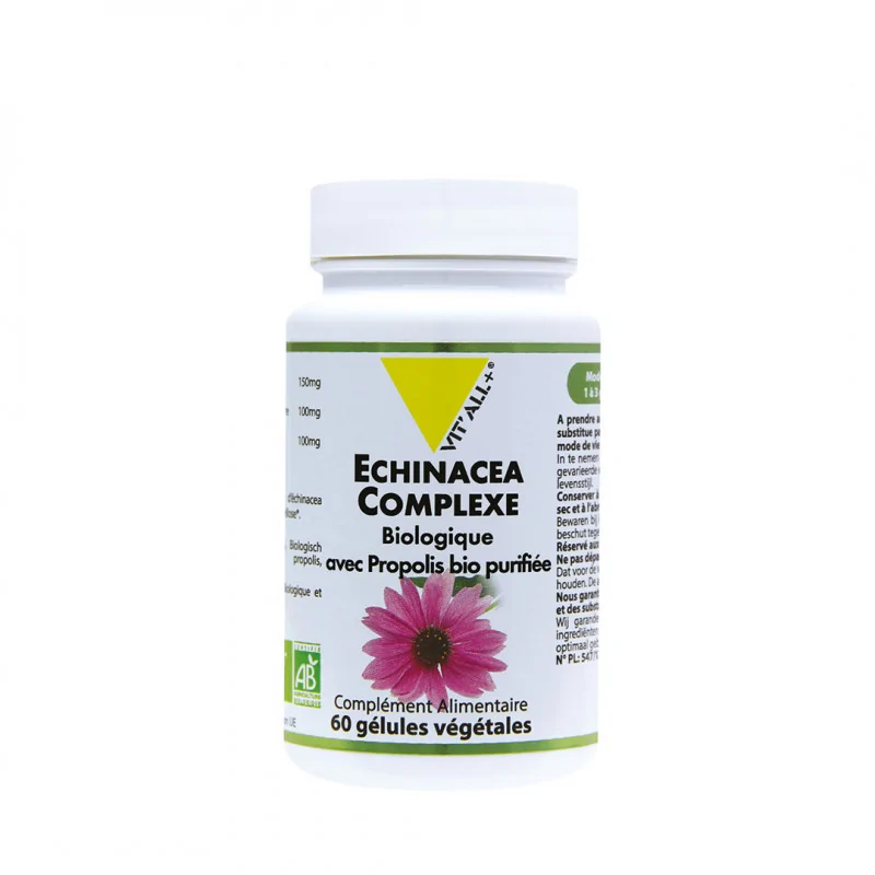 VIT’ALL+ Echinacea Complexe 60 Gélules