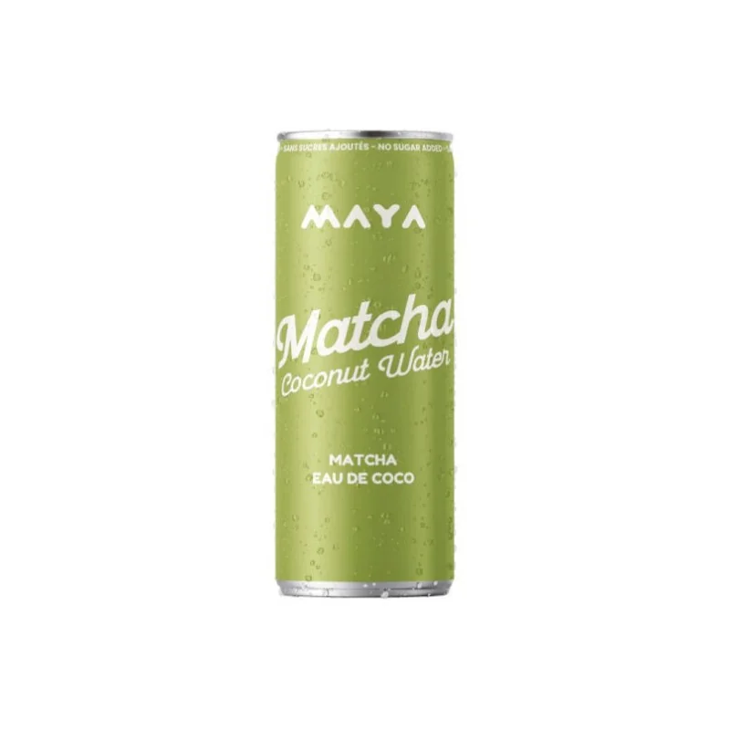 Maya Canette Eau De Coco Matcha 330ML