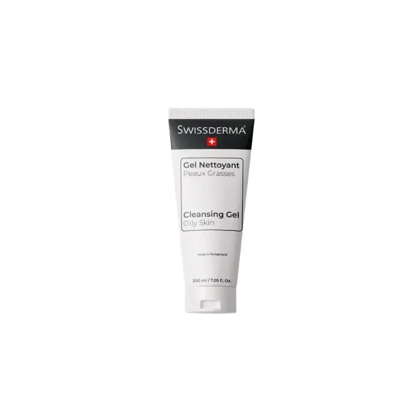 Swissderma Gel Nettoyant Peaux Grasses 200ml