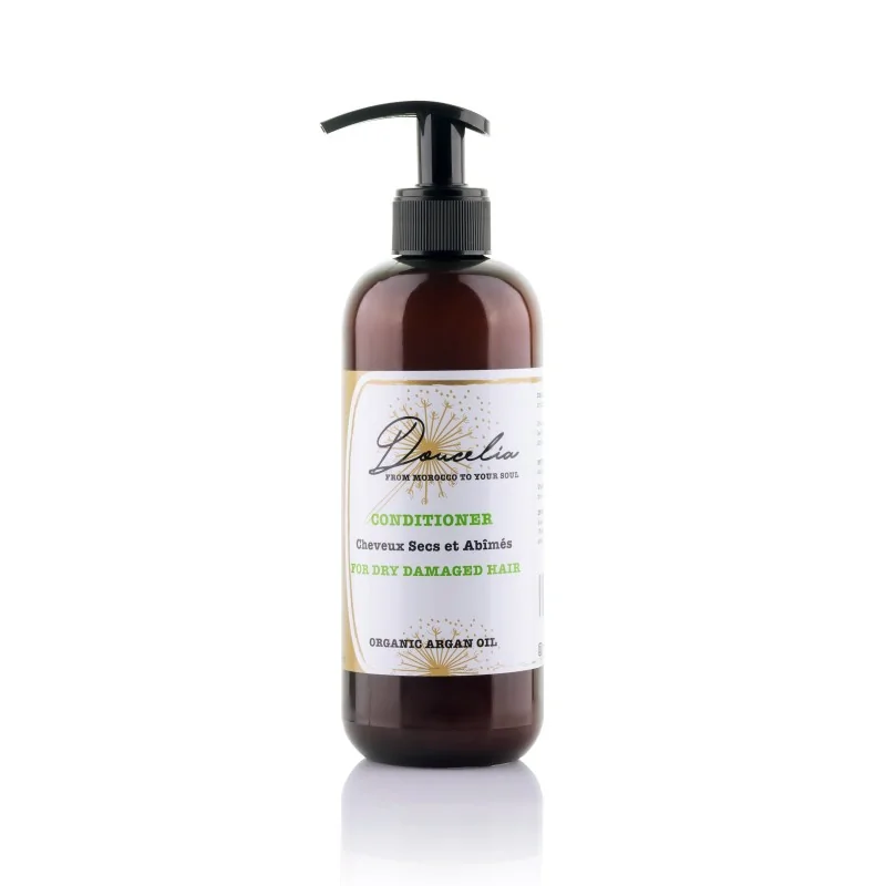 DOUCELIA Après shampoing cheveux secs et abîmés 400ml