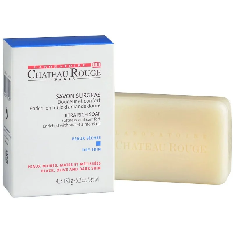 Chateau rouge savon surgras douceur a l huile d amande douce 150gr