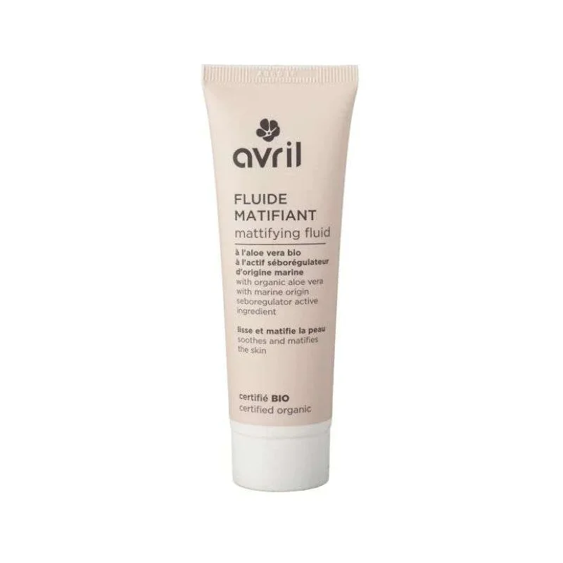 AVRIL FLUIDE MATIFIANT ALOE VERA BIO 50ML