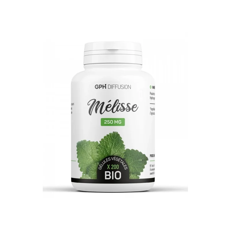 GPH DIFFUSION MELISSE Bio 200 gélules