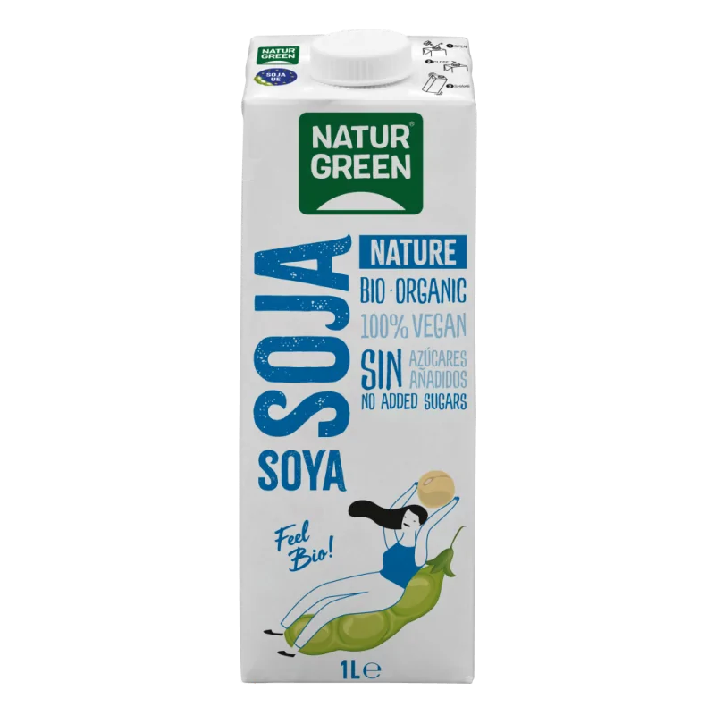 Naturgreen BOISSON DE SOJA NATURE SANS SUCRE 1L
