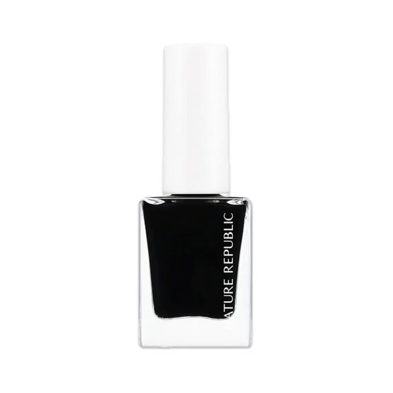 NATURE REPUBLIC COLOR & NATURE NAIL COLOR 05 BLACK BLACK 8 ml