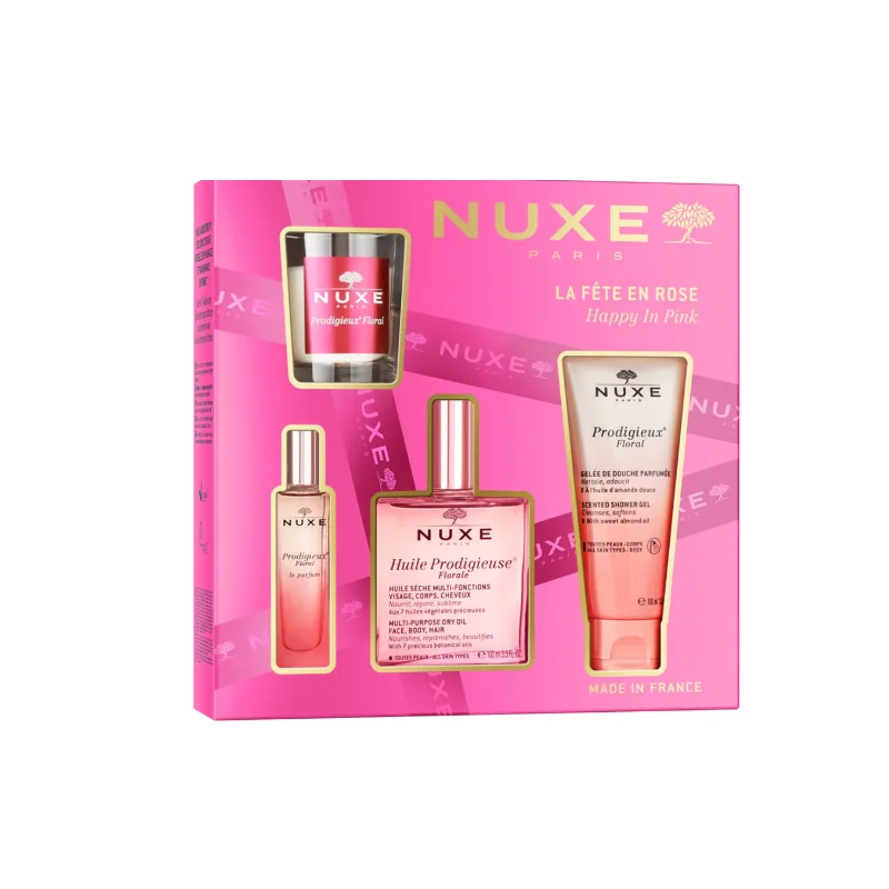 NUXE COFFRET HAPPY IN PINK LA FETE EN ROSE