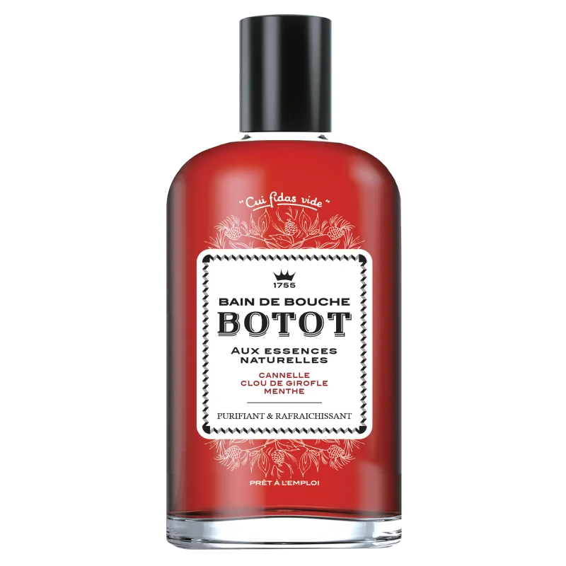 BOTOT BAIN DE BOUCHE CANNELLE CLOU DE GIROFLE MENTHE 250 ML
