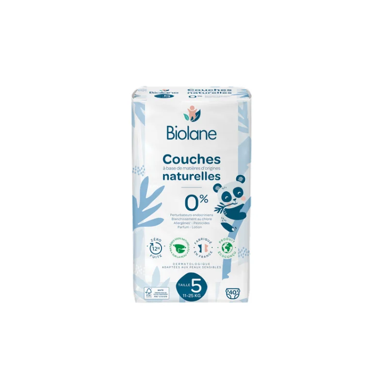 Biolane Couches écologiques - Taille 5