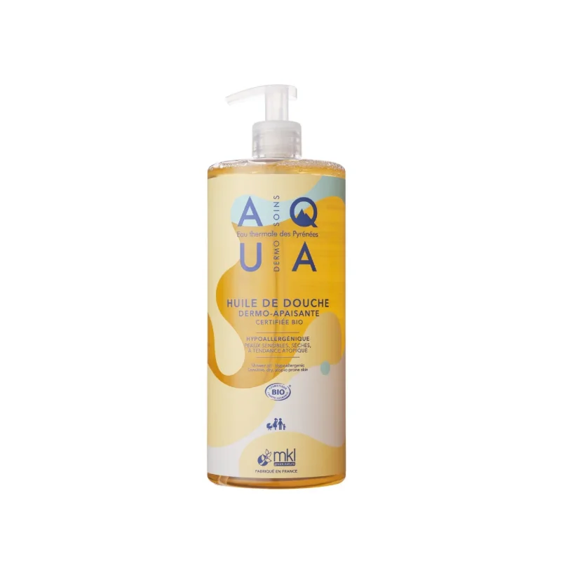 MKL Aqua Huile De Douche Dermo-Apaisante Bio 1L