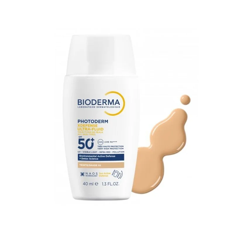 Bioderma Photoderm Xdefense Ultra Fluide 02 Teinte spf50+ 40ml