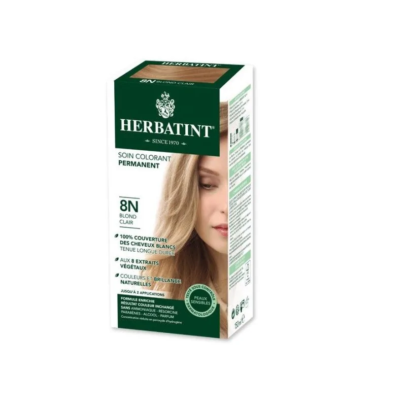 HERBATINT SOIN COLORANT PERMANENT 8N