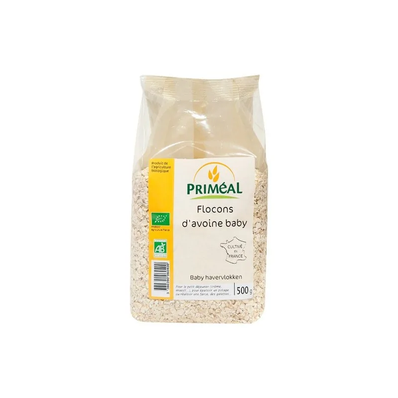 Primeal Flocons d'avoine baby 500g
